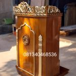 Mimbar Masjid Minimalis Salina 80x70x125cm (3)