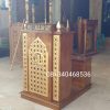 Mimbar Minimalis Masjid dan Musholla 80x110x125cm (3)
